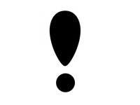 Thumb exclamation mark black 1365874964pmz